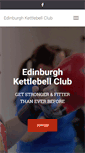 Mobile Screenshot of edinburghkettlebellclub.co.uk